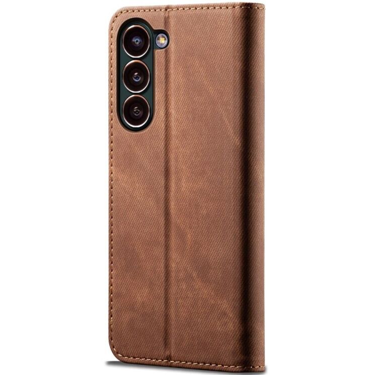 Чохол-книжка UniCase Jeans Wallet для Samsung Galaxy S24 Plus - Coffee: фото 6 з 6