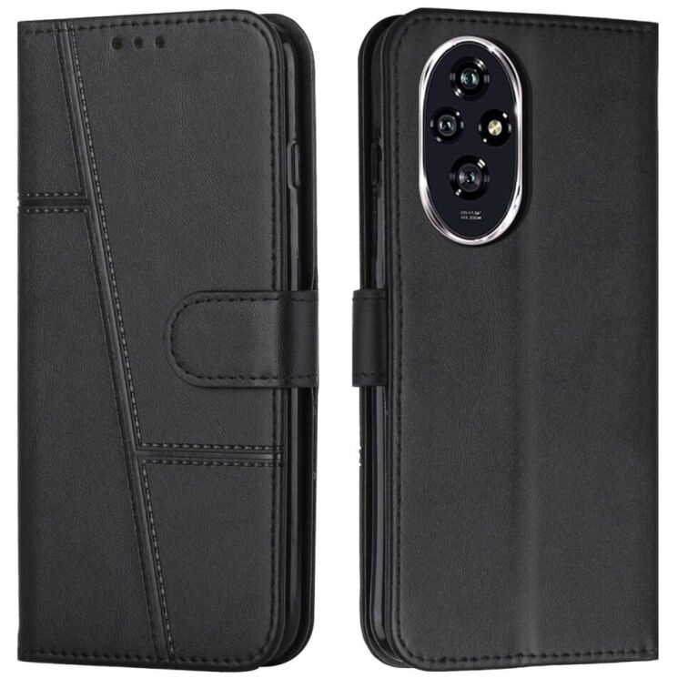 Чохол-книжка UniCase Jet Cover для Honor 200 Pro - Black: фото 1 з 10