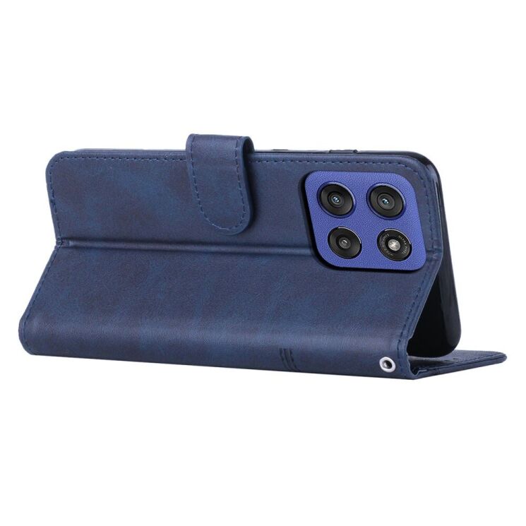 Чехол-книжка UniCase Jet Cover для Motorola Edge 60 / Edge 60 Fusion - Blue: фото 3 из 10
