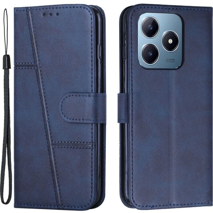 Чехол-книжка UniCase Jet Cover для Realme C63 / C61 / Note 60x / Note 60 - Sapphire: фото 1 из 10