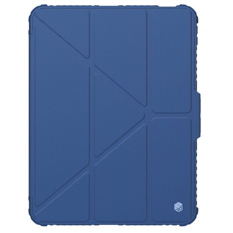 Чехол NILLKIN Bumper Leather Case Pro для Apple iPad Pro 11 (2024) - Blue: фото 2 из 21