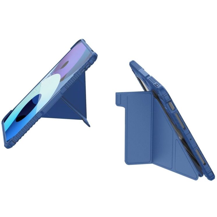 Чехол NILLKIN Bumper Leather Case Pro для Apple iPad Pro 11 (2024) - Blue: фото 4 из 21