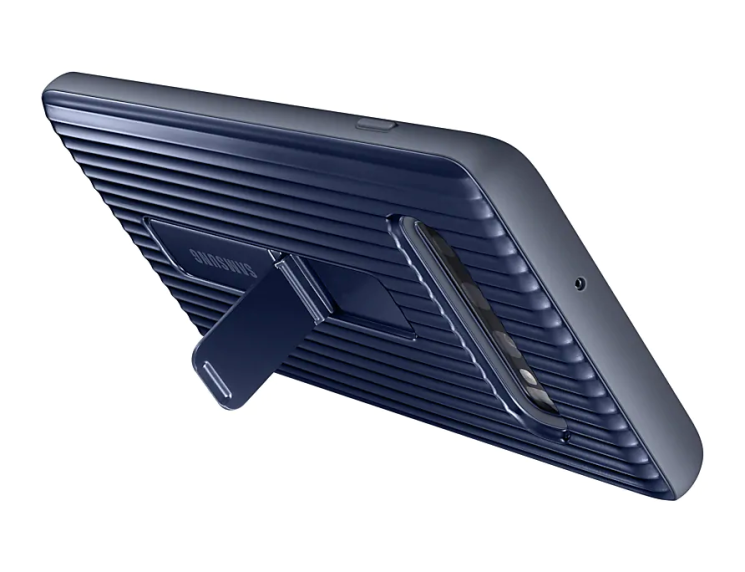 Чохол Protective Standing Cover для Samsung Galaxy S10 Plus (G975) EF-RG975CBEGRU - Black: фото 5 з 7