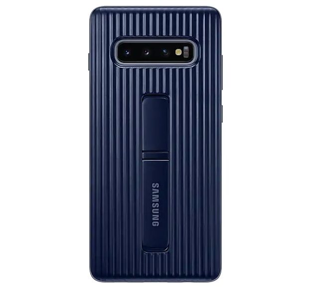 Чохол Protective Standing Cover для Samsung Galaxy S10 Plus (G975) EF-RG975CBEGRU - Black: фото 1 з 7