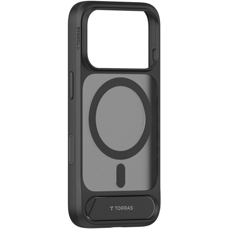 Чехол с подставкой TORRAS Ostand L1 (with MagSafe) для Apple iPhone 18 Pro - Black (423603B) Чехол с подставкой TORRAS Ostand L1 (with MagSafe) для Apple iPhone 18 Pro - Black: фото 1 из 1