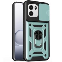 Чохол із захистом камери Deexe Armor Shield для OnePlus Nord CE6 - Green: фото 1 з 9