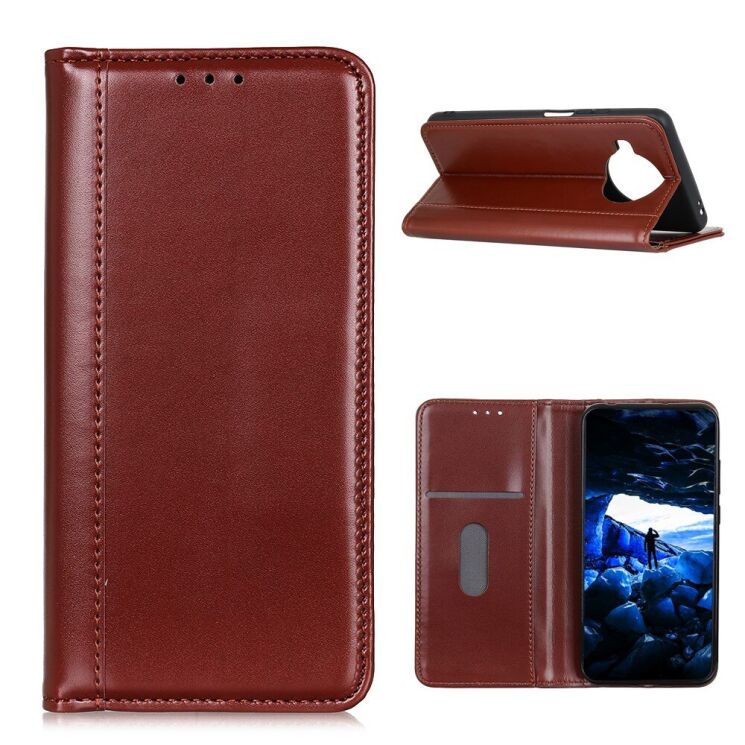 Чохол UniCase Book Series для Xiaomi Mi 10T Lite - Brown: фото 1 з 10