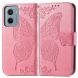 Чехол UniCase Butterfly Pattern для Motorola Moto G05 - Pink (372731P). Фото 2 из 12