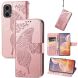 Чохол UniCase Butterfly Pattern для Motorola Moto G85 - Rose Gold (357030RG). Фото 4 з 6