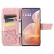 Чохол UniCase Butterfly Pattern для Motorola Moto G85 - Rose Gold (357030RG). Фото 2 з 6