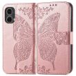 Чохол UniCase Butterfly Pattern для Motorola Moto G85 - Rose Gold (357030RG)