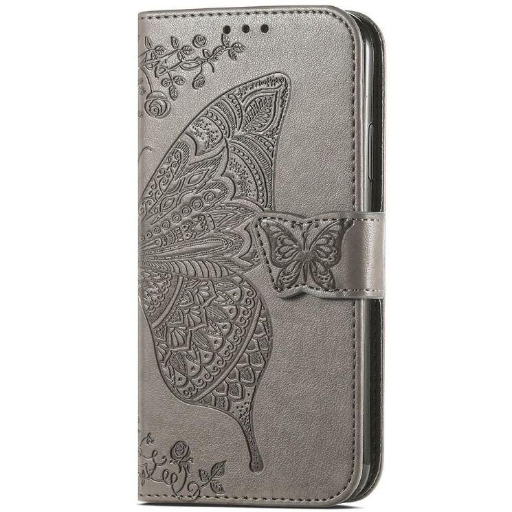 Чехол UniCase Butterfly Pattern для Xiaomi 14T - Grey: фото 5 из 5