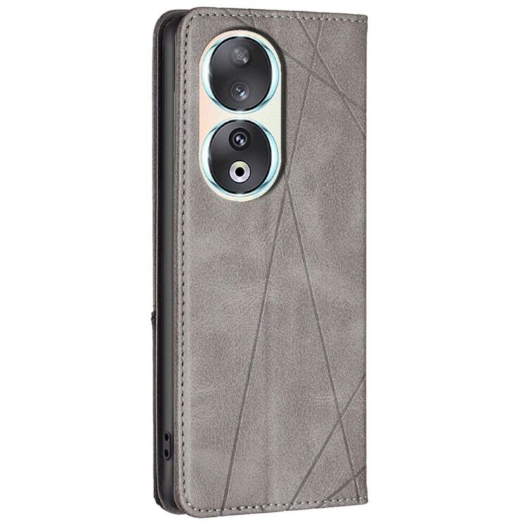 Чехол UniCase Geometric Pattern для Honor 90 - Grey: фото 4 из 7