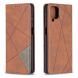 Чехол UniCase Geometric Pattern для Samsung Galaxy A12 (A125) / A12 Nacho (A127) / M12 (M127) - Coffee (260325C). Фото 2 из 11