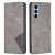 Чехол UniCase Geometric Pattern для Samsung Galaxy A54 (A546) - Grey: фото 1 из 8