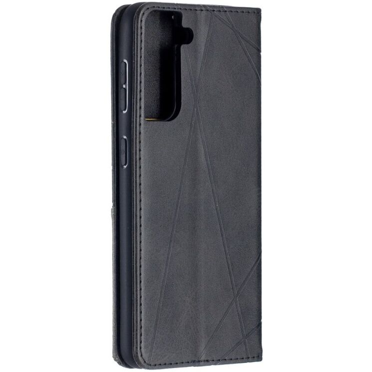 Чехол UniCase Geometric Pattern для Samsung Galaxy S21 (G991) - Black: фото 3 из 9