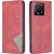 Чехол UniCase Geometric Pattern для Xiaomi 13T / 13T Pro - Red: фото 1 из 7