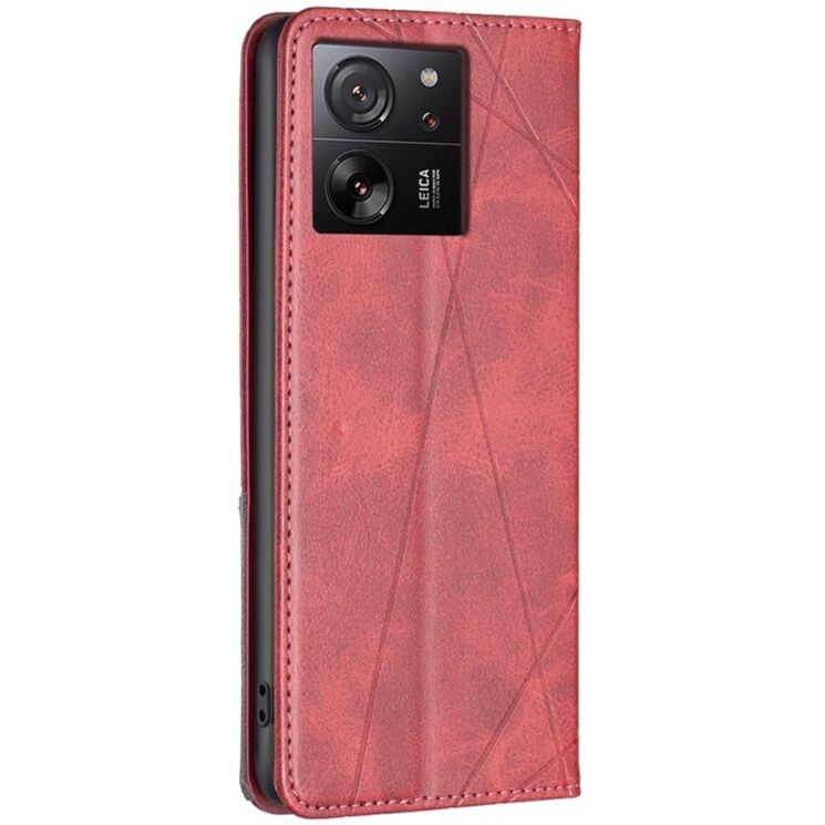 Чехол UniCase Geometric Pattern для Xiaomi 13T / 13T Pro - Red: фото 4 из 7