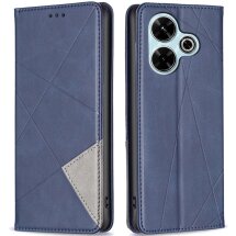 Чехол UniCase Geometric Pattern для Xiaomi Redmi 13 - Blue: фото 1 из 7