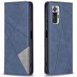 Чехол UniCase Geometric Pattern для Xiaomi Redmi Note 10 Pro - Blue (278445L)