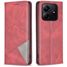 Чехол UniCase Geometric Pattern для Xiaomi Redmi Note 14 5G - Red: фото 1 из 8