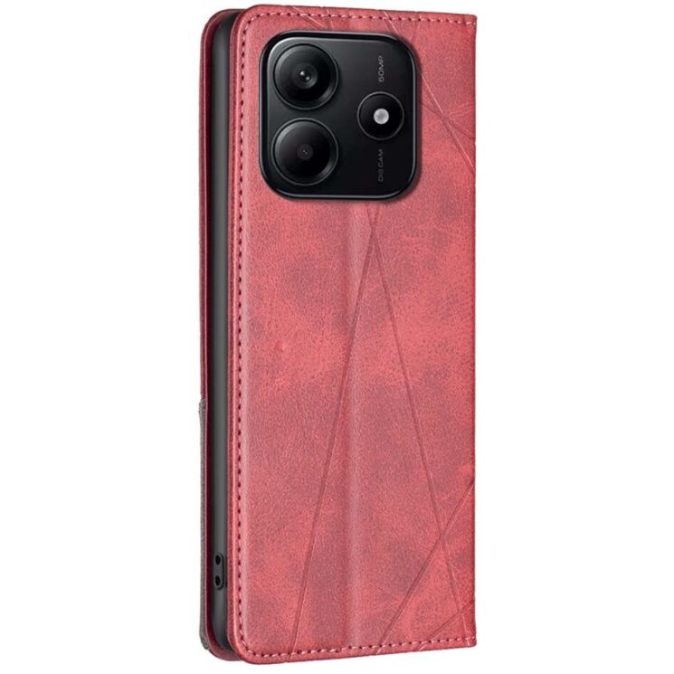 Чехол UniCase Geometric Pattern для Xiaomi Redmi Note 14 5G - Red: фото 3 из 8