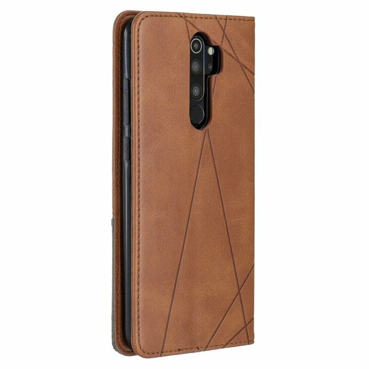 Чехол UniCase Geometric Pattern для Xiaomi Redmi Note 8 Pro - Coffee: фото 3 из 9
