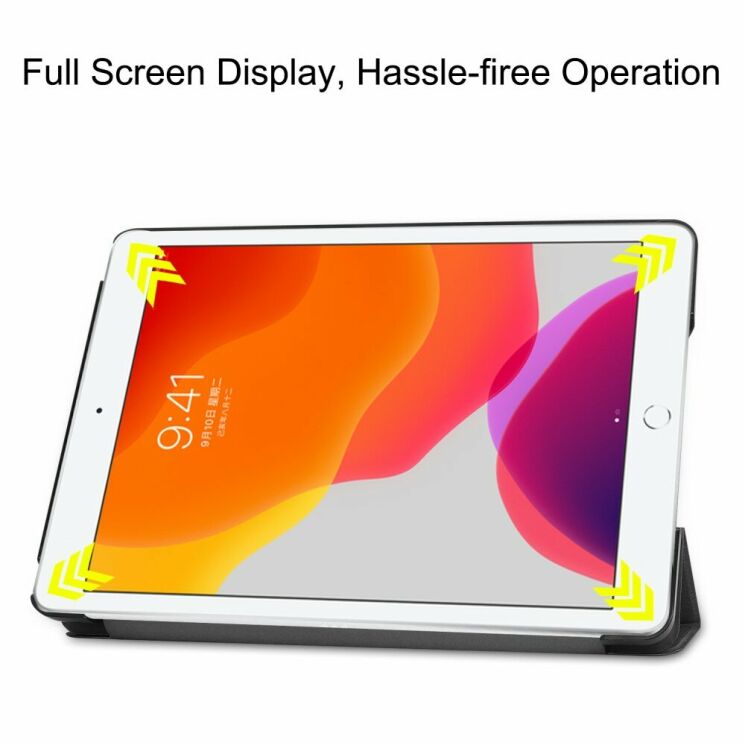 Чехол UniCase Slim для Apple iPad 10.2 7/8/9 Gen (2019/2020/2021) - Black: фото 4 из 8