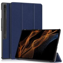 Чехол UniCase Slim для Samsung Galaxy Tab S9 Ultra (X910/916) - Dark Blue: фото 1 из 11