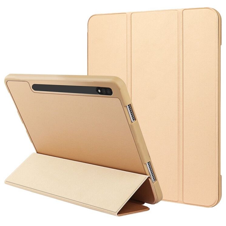 Чехол UniCase Soft UltraSlim для Samsung Galaxy Tab S8 Ultra (T900/T906) - Gold: фото 1 из 8