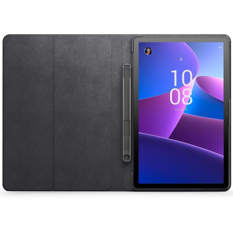 Чохол Folio Case для Lenovo Tab M10 Plus (Gen 3) (TB125/128) ZG38C03903 - Gray: фото 5 з 7