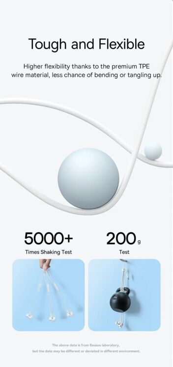 Гарнитура Baseus Encok CZ18 Type-C (A00170100113-Z1) - Black: фото 10 из 12