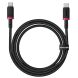 Кабель Baseus Dura Series Type-C to Type-C (100W, 1m) P10377803U01-01 - Black / Red (896350BR). Фото 2 з 21