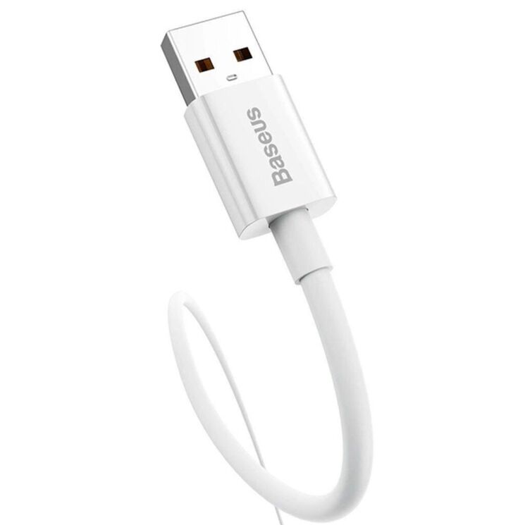 Кабель Baseus Superior Series USB to Type-C (100W, 1.5m) P10320102214-02 - White: фото 3 из 17