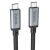 Кабель Hoco US05 Type-C to Type-C (100W, 1m) - Black: фото 1 з 8