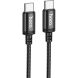 Кабель Hoco X91 Radiance Type-C to Type-C (60W, 3m) - Black (896145B). Фото 1 из 8