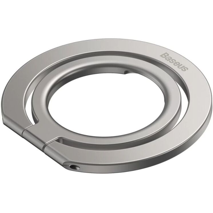 Кільце-тримач для смартфона Baseus Halo Series (SUCH000012) - Silver: фото 2 з 15