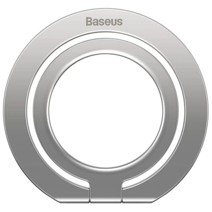 Кільце-тримач для смартфона Baseus Halo Series (SUCH000012) - Silver: фото 4 з 15