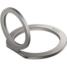 Кільце-тримач для смартфона Baseus Halo Series (SUCH000012) - Silver: фото 1 з 15