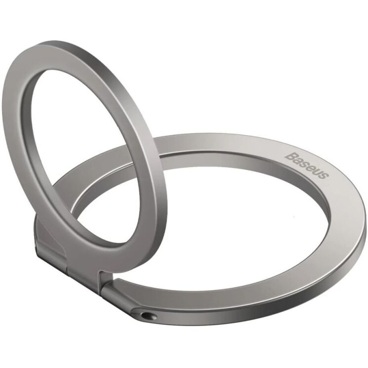 Кільце-тримач для смартфона Baseus Halo Series (SUCH000012) - Silver: фото 1 з 15