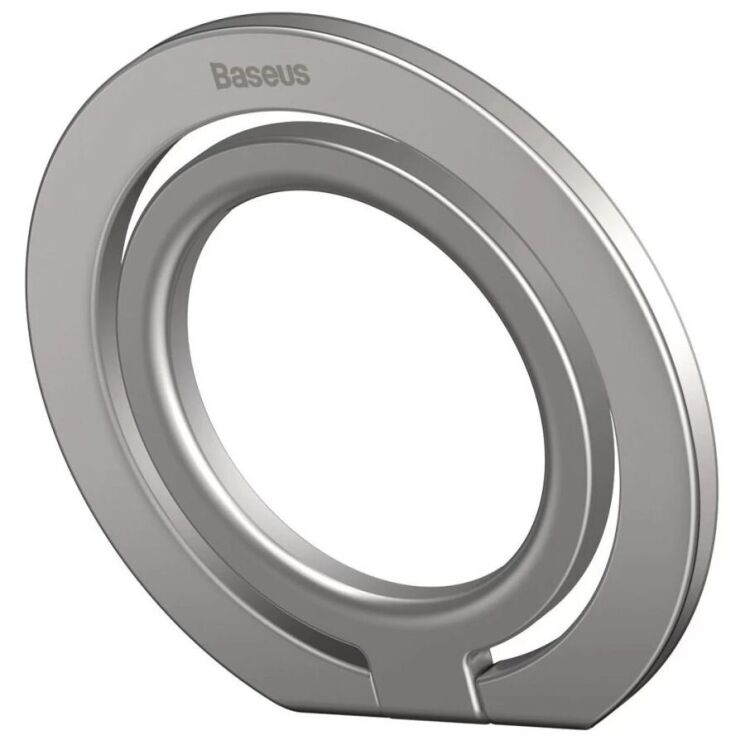 Кільце-тримач для смартфона Baseus Halo Series (SUCH000012) - Silver: фото 3 з 15