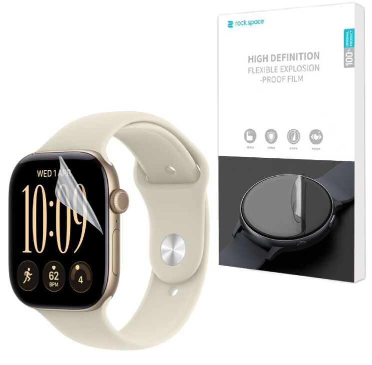 Комплект пленок (6 шт) RockSpace Watch Film для Apple Watch 12 42mm (433503) Комплект пленок (6 шт) RockSpace Watch Film для Apple Watch 12 42mm: фото 1 из 6