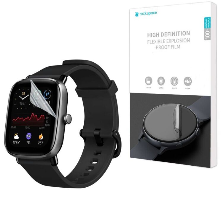 Комплект пленок (6шт) RockSpace Watch Film для Xiaomi Amazfit GTS 2 mini: фото 1 из 6