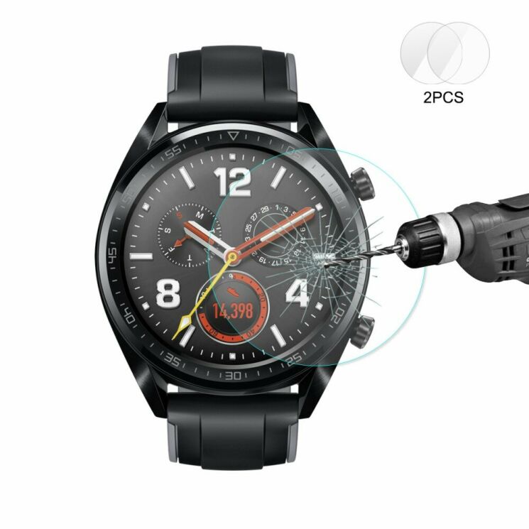 Комплект захисних стекол HAT PRINCE 0.2mm для Huawei Watch GT: фото 2 з 5