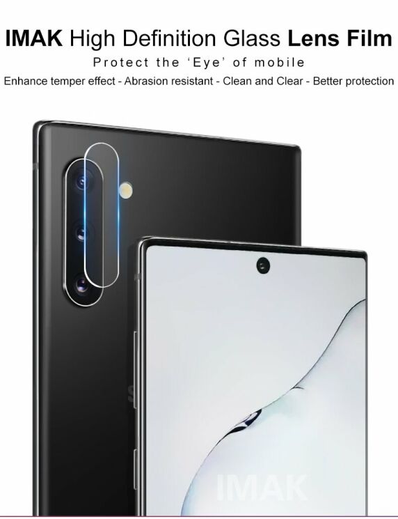 Комплект защитных стекол IMAK Camera Lens Protector для Samsung Galaxy Note 10 (N970): фото 6 из 12