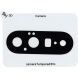 Комплект защитных стекол на заднюю камеру Deexe Black Lens Protector для Google Pixel 11 - Black (425027B). Фото 6 из 6