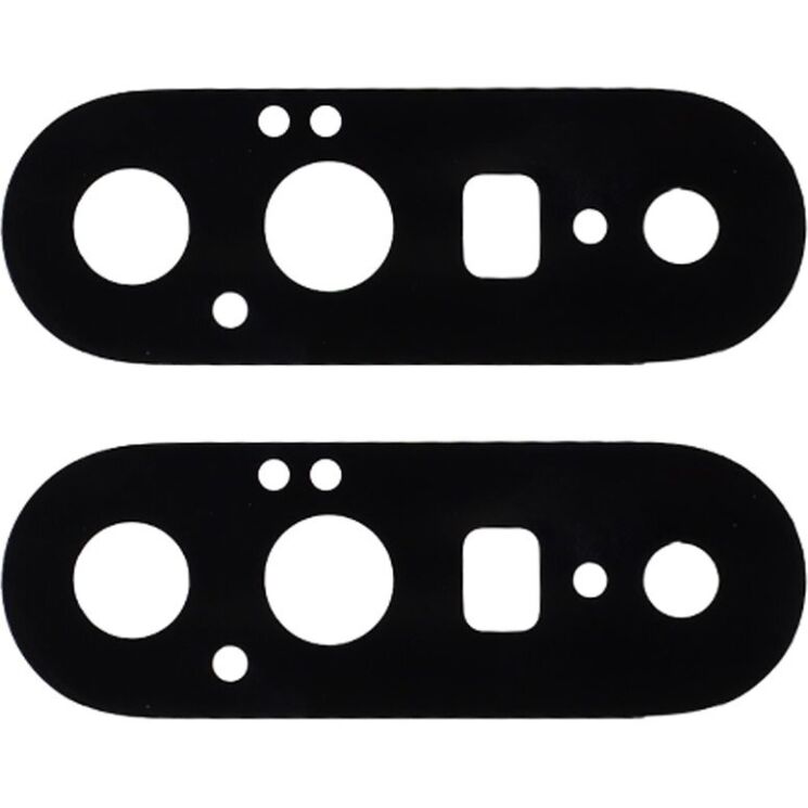 Комплект защитных стекол на заднюю камеру Deexe Black Lens Protector для Google Pixel 11 - Black: фото 2 из 6