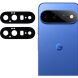 Комплект защитных стекол на заднюю камеру Deexe Black Lens Protector для Google Pixel 11 - Black (425027B). Фото 1 из 6