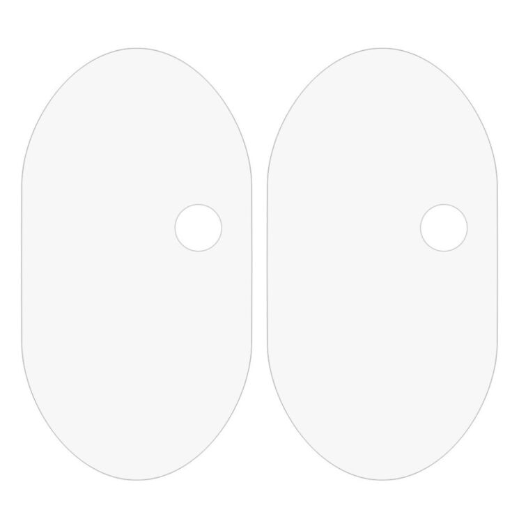 Комплект защитных стекол на заднюю камеру Deexe Camera Lens Protector для Honor 200 - Crystal: фото 2 из 6