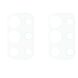 Комплект захисних стекол на задню камеру Deexe Lens Protector для OnePlus 9R (232608). Фото 2 з 7